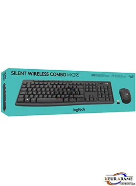 Ensemble clavier et souris silencieux sans fil MK295 - Logitech – Image 2