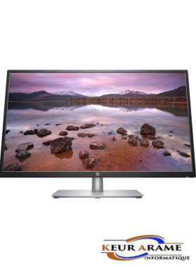 HP 32s Écran 31,5" Full HD IPS avec rétroéclairage LED (HDMI/VGA, 1920 x 1080, 16:9, 5 ms)