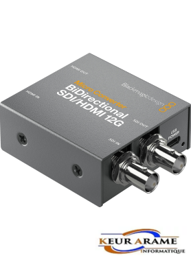 Micro Converter Bidirectional SDI/HDMI 12G