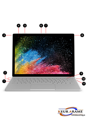 Microsoft Surface Book 2 - i5 - 256Go - 8Go