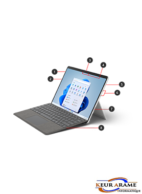 Microsoft Surface Pro 8 i7 - 256Go - 16Go