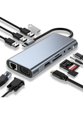 ADAPTATEUR TYPE-C to HDTV 11 en 1