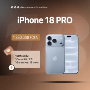 iPhone 18 PRO 1 To - eSIM